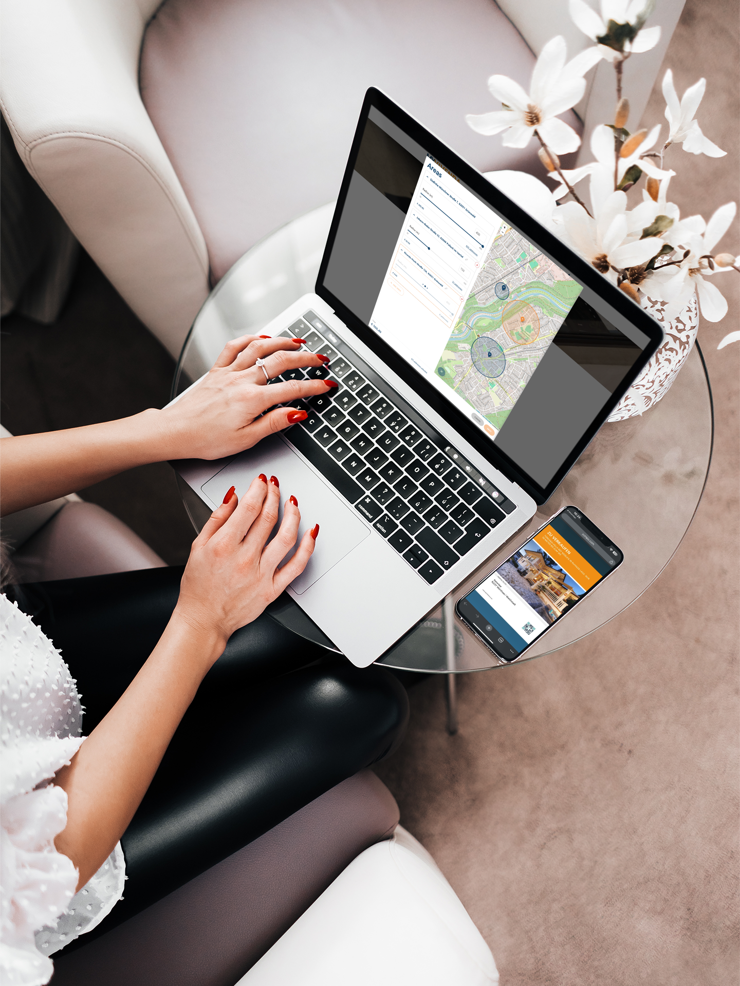 iphone-11-pro-mockup-of-a-businesswoman-working-on-her-macbook-pro-3827-el1